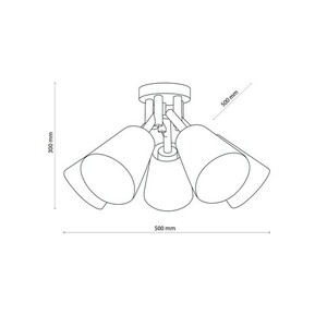 Vaio Nature Ceiling Lamp 5 Pł. small 5