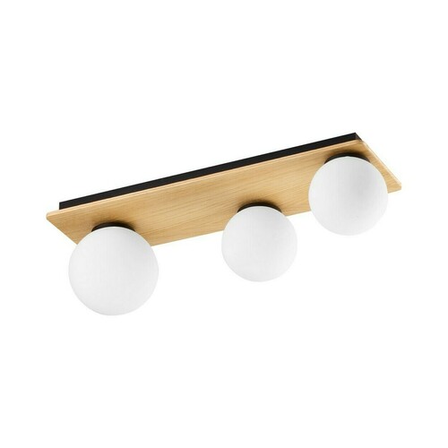 Check Bianca Wood Ceiling Lamp 3 Pł.
