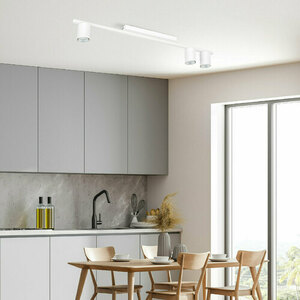 Logan White Ceiling Lamp 3 Pł. small 1