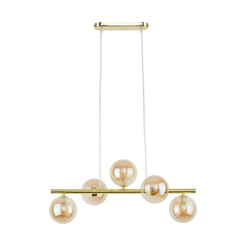 Check Estera Gold Pendant Lamp 5 Pł