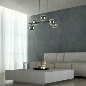 Estera Black Pendant Lamp 5 Pł small 2