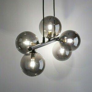 Estera Black Pendant Lamp 5 Pł small 3