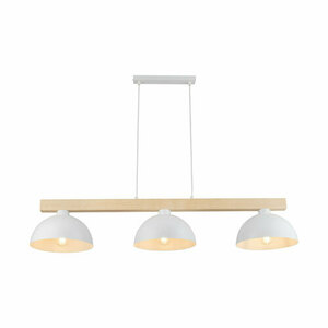 Oslo White Pendant Lamp 3 Pł small 4