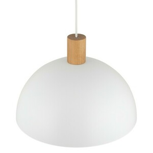 Oslo White Pendant Lamp 1 Pł small 6