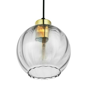 Devi Transparent Pendant Lamp 1 Pł 180 small 6