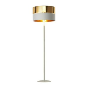 Hilton White/Gold Floor Lamp 1 Pł small 3