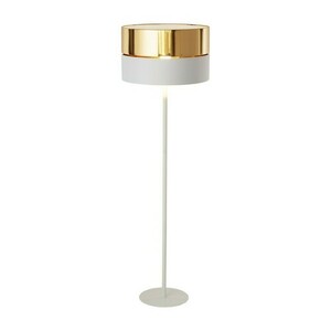 Hilton White/Gold Floor Lamp 1 Pł small 4