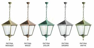 SU-MA Retro Maxi Kwadrat Outdoor Pendant Light Black E27 K 1018/1/BD KW small 3