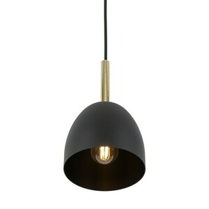 Nord Black Pendant Lamp 1 Pł small 3