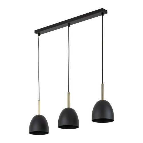 Check Nord Black Pendant Lamp 3 Pł