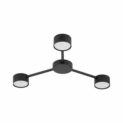 Check Avia Black Ceiling Lamp 3 Pł