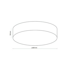 Rondo Linen Ceiling Lamp 4 Pł 600 small 2