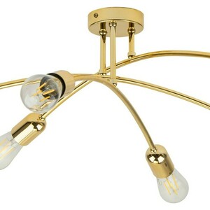 Helix Gold Ceiling Lamp 6 Pł small 1