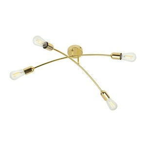 Helix Gold Ceiling Lamp 4 Pł small 6