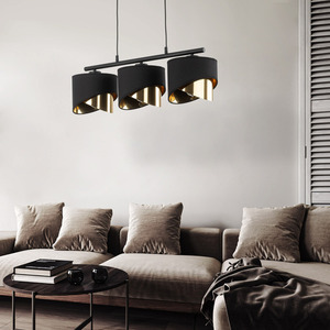 Grant Black Pendant Lamp 3 Pł small 2