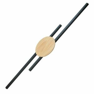 Java Black Wood Wall lamp 2 Pł small 1