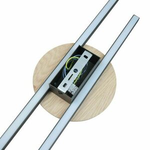 Java Black Wood Wall lamp 2 Pł small 3