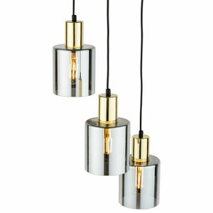 Sierra Gold Pendant Lamp 3 Pł small 2