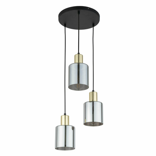 Check Sierra Gold Pendant Lamp 3 Pł
