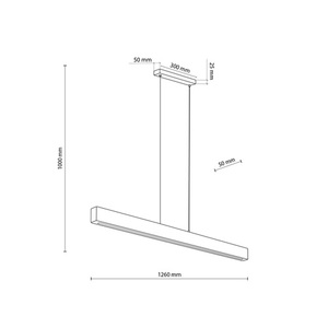 Teo Led Walnut Pendant Lamp 1260 small 10