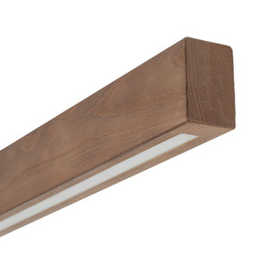 Teo Walnut Led Ceiling Lamp small 2