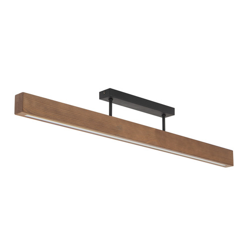 Check Teo Walnut Led Ceiling Lamp