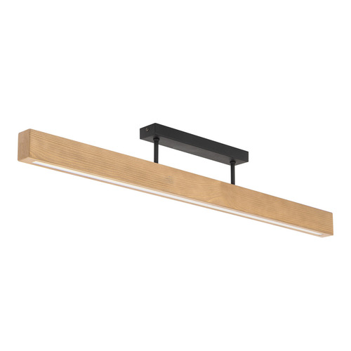 Check Teo Led Ceiling Lamp Bright Wood 960 Mm