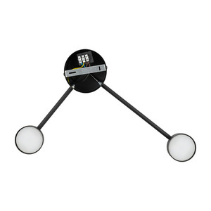 Wall lamp Avia black 2 Pł small 5