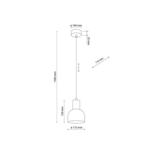Cairo Pendant Lamp 1 Pł small 7