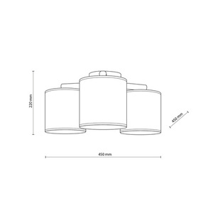 Deva Nature Ceiling Lamp 3 Pł. small 7