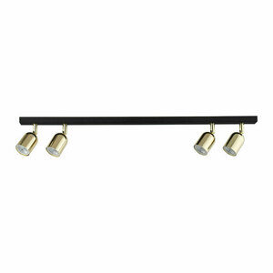 Top Black Gold Ceiling Lamp 4 Pł. small 0