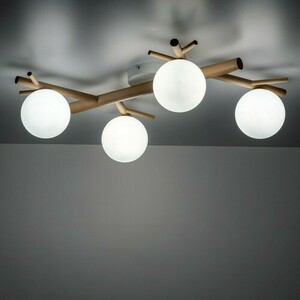 Sheron White Ceiling Lamp 4 Pł small 3