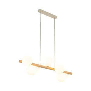 Estera Wood Pendant Lamp 7 Pł small 5