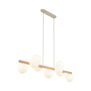 Estera Wood Pendant Lamp 9 Pł small 4