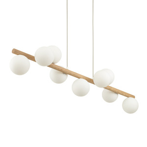 Estera Wood Pendant Lamp 9 Pł small 5