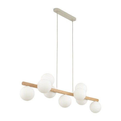 Check Estera Wood Pendant Lamp 9 Pł