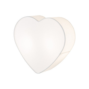 Heart White Ceiling Lamp 2 Pł small 3