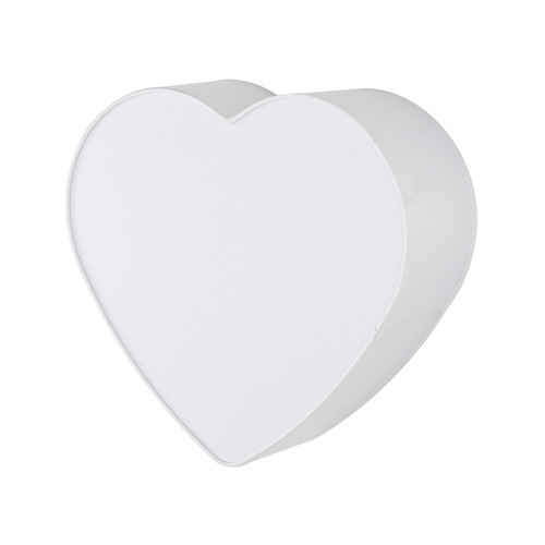 Check Heart White Ceiling Lamp 2 Pł