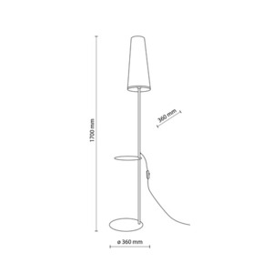 Zing Floor Lamp 1 Pł small 5