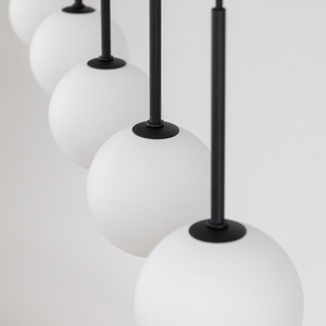 Martin White Pendant Lamp 6 Pł small 3