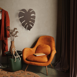 Monstera Xl Brown Wall lamp 4 small 1