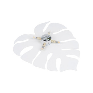 Monstera Xl White Wall lamp 4 small 2
