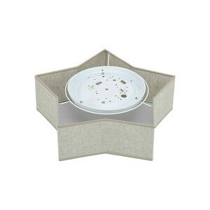 Star Linen Ceiling Lamp 2 small 3