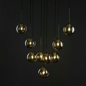 Estera Brown Ceiling Lamp 9 Pł small 2