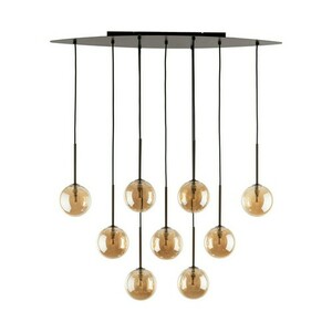 Estera Brown Ceiling Lamp 9 Pł small 6