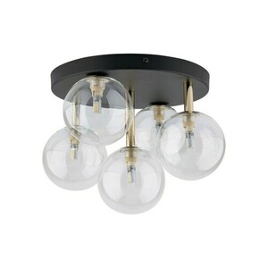 Nilos Black / Gold Ceiling Lamp 5Pł small 6