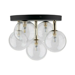 Nilos Black / Gold Ceiling Lamp 5Pł small 8