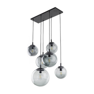 Esme Graphite Pendant Lamp 6 Pł small 1