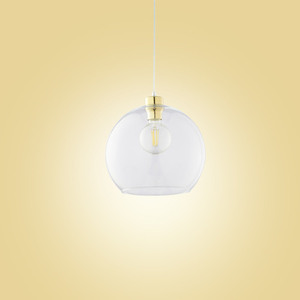 Cubus Transparent Pendant Lamp 1 Pł small 2