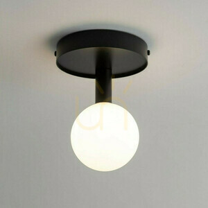 Ceiling light Sigma Perla 1 black G9 12W SKU 33483 small 1